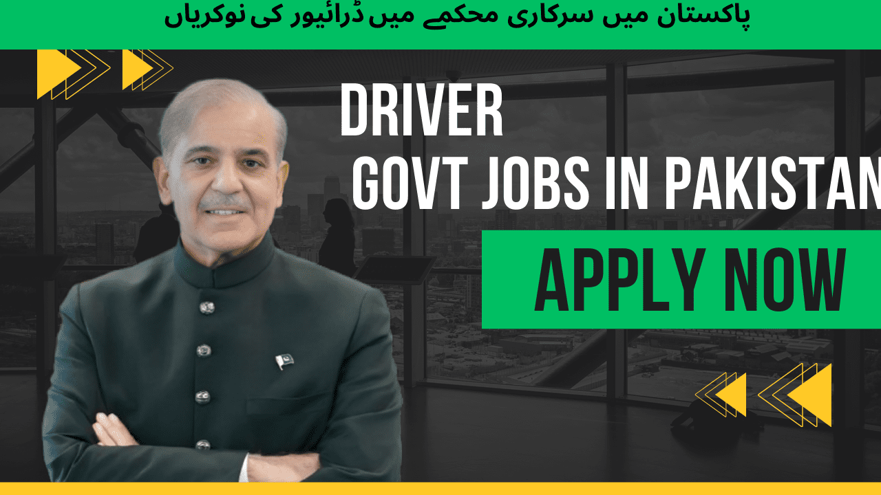 Driver Jobs In Pakistan Apply Now